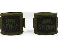 Bintai boksui Venum Kontact Khaki/Juodas, 2.5m