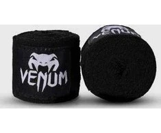 Bintai boksui Venum Kontact Original, 2.5 m - Juodas