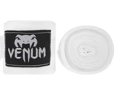 Bintai boksui Venum Kontact Original, 4 m - Baltas