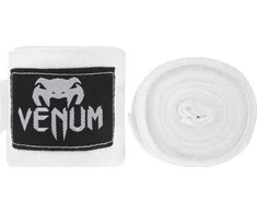 Bintai boksui Venum Kontact Original, 4 m - Baltas