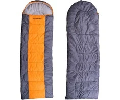 Blanket Sleeping Bag inSPORTline Girio Colour Pilkas Oranžinis, Variant right