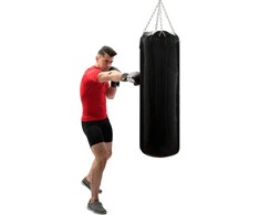 Bokso maišas Marbo Sport, 180cm, dia. 45cm (NEUŽPILDYTAS)
