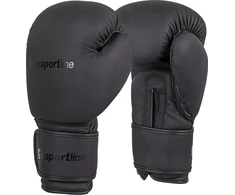 Bokso pirštinės inSPORTline Kuero - Juodas 10 oz