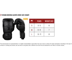 Bokso pirštinės Venum Challenger 2.0 Kids - juodos