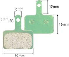 Brake Pads for E-Scooter W-TEC Billar (Pair)
