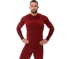 Brubeck Marškinėliai Vyrams Thermo Juodas LS13040A