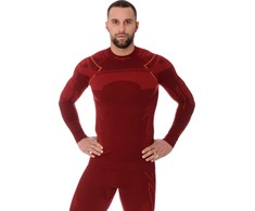 Brubeck Marškinėliai Vyrams Thermo Juodas LS13040A