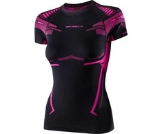 „Brubeck“ moteriški „Activewear“ marškinėliai trumpomis rankovėmis „Bruback Dry“.
