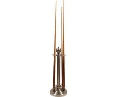 Buffalo Brushed Steel Cue Stand for 6 Cues