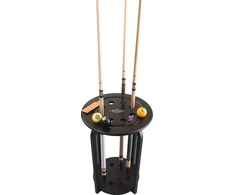 Buffalo cue stand round 8 cues dark ruda