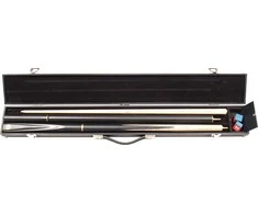 Buffalo Hard Cue Case Juodas 3-Sec. 2-PC Snooker