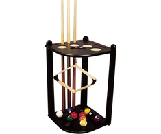 Buffalo Juodas De Luxe Corner Stand for 10 Cues
