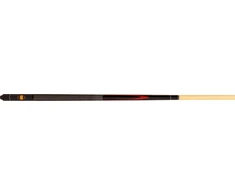 Buffalo Medinė biliardo lazda Raudona Flame 89, 145 cm/12 mm
