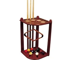 Buffalo Maple De Luxe Corner Stand for 10 Cues