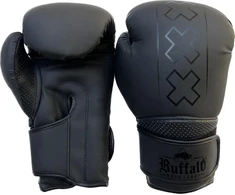 Bokso pirštinės Buffalo Metal, juodos, 16 oz