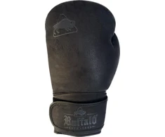 "Buffalo" odos bokso pirštinės juodos 14oz