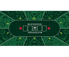 Buffalo Poker table top cloth žalias 180x90cm 3mm