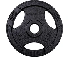 Cast Iron Olympic Weight Plate inSPORTline Hamerton Juodas 25 kg, 50 mm