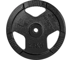 Cast Iron Weight Plate inSPORTline Hamerton Juodas 25 kg, 30 mm