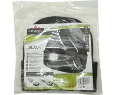 Cattara Dangtelis Juodas su LED žibintuvėliu USB įkrovimas