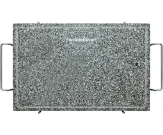 Cattara Grilovací deska žulová GRANIT XL s drážkou a držákem 50x30x1,65cm