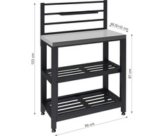 Cattara Lauko virtuvės modulinis stalas TORINO 4 80x47x123cm