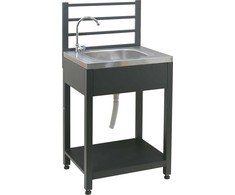 Cattara Modulinis stalas su kriaukle TORINO 1 lauko virtuvei 60x47x123cm