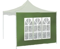 Cattara Šoninės sienelės vakarėlių palapinei WINDOW 2x3m 420D žalia WATERPROOF
