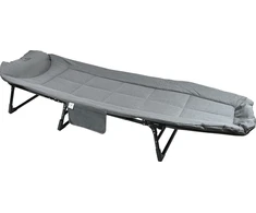 Cattara Sulankstoma kempingo sofa SOFA pilka atsilenkiama