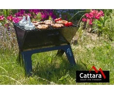 Cattara Sulankstomas medžio anglių grilis PIRAN 28x43cm