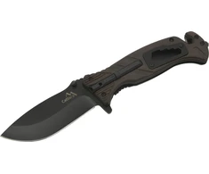 Cattara Sulankstomas peilis Juodas BLADE su apsauginiu užraktu 21,7cm