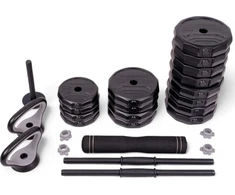 Cementinių hantelių rinkinys inSPORTline ON-X 6-in-1 40 kg