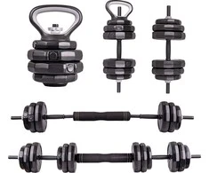 Cementinių hantelių rinkinys inSPORTline ON-X 6-in-1 40 kg