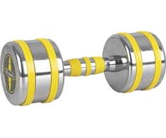 Chromuotas hantelis inSPORTline Yellsteel 9kg
