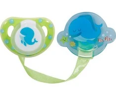Čiulptukas su laikikliu Baby Care, mėlynas