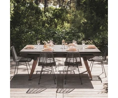 Cornilleau Origin Outdoor biliardo stalviršis, juodas rėmas, mediena, juoda