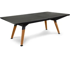 Cornilleau Lauko stalo teniso stalas Play-Style Origin Medium, juodas, su medžiaginiu tinkleliu