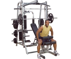 Daugiafunkcis treniruoklis Body-Solid DELUXE GS348QP4 su papildomais svoriais