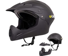 "Downhill" šalmas W-TEC Campanero Matte Juodas