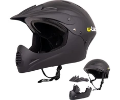 "Downhill" šalmas W-TEC Campanero Matte Juodas