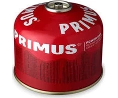 Dujų balionėlis Primus Power Gas su savaiminiu užsandarinimu, 230 g, raudonas