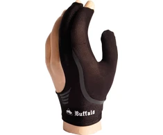 Dvipusė biliardo pirštinė Buffalo, juoda, dydis M