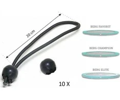 Elastinė juosta batuto kraštams Berg (10x)