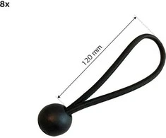 Elastinė juosta + kamuoliukas Berg, 120mm (8x)