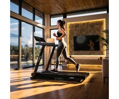 ELECTRIC TREADMILL BLUETOOTH COMPATIBLE WITH TRAINING APPS BE5872N HMS