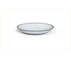 Emaliuota lėkštė Origin Outdoors Ocean Deep, 20cm, balta