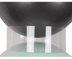 Exercise Ball Rack inSPORTline BallStack – 3 Pcs.