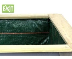 EXIT Aksent Kids Planter Table L Table planter Freestanding Wood Pilkas Outdoor