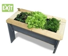 EXIT Aksent Kids Planter Table L Table planter Freestanding Wood Pilkas Outdoor