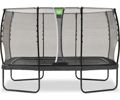EXIT Allure Classic trampoline 214x366cm - juodas